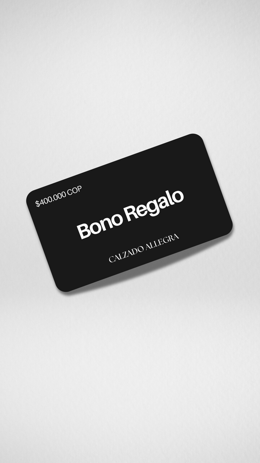 BONO DE REGALO