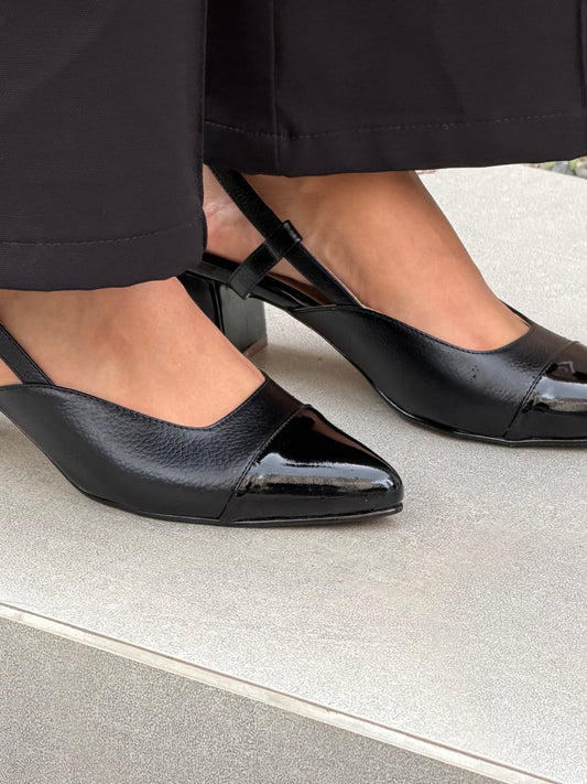 Stilettos Bicolor charol