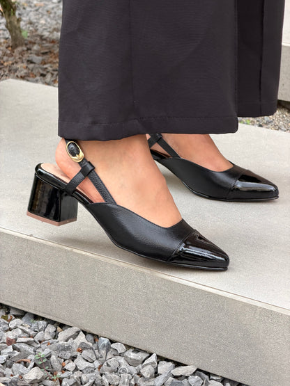 Stilettos Bicolor charol