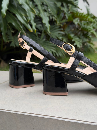 Stilettos Bicolor charol