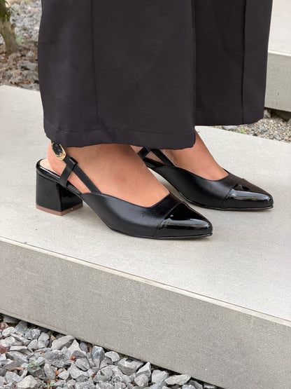 Stilettos Bicolor charol