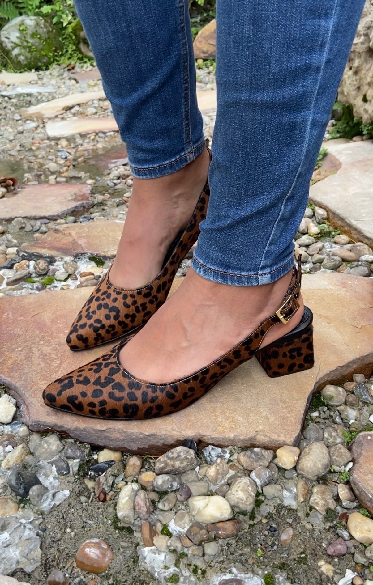 Stilettos clásicos leopardo